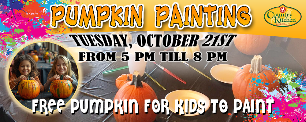 Pumpkin Painting 2025 Promo
