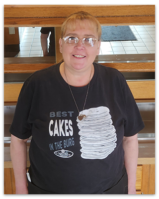 Sandy, Staff Member at Country Kitchen